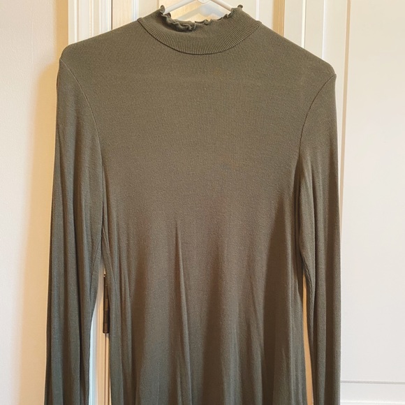 GAP Tops - gap ribbed mock-neck